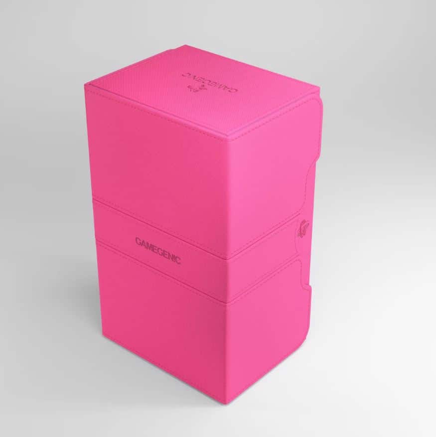 GameGenic Deck Box: Pink XL Stronghold 200ct image 0